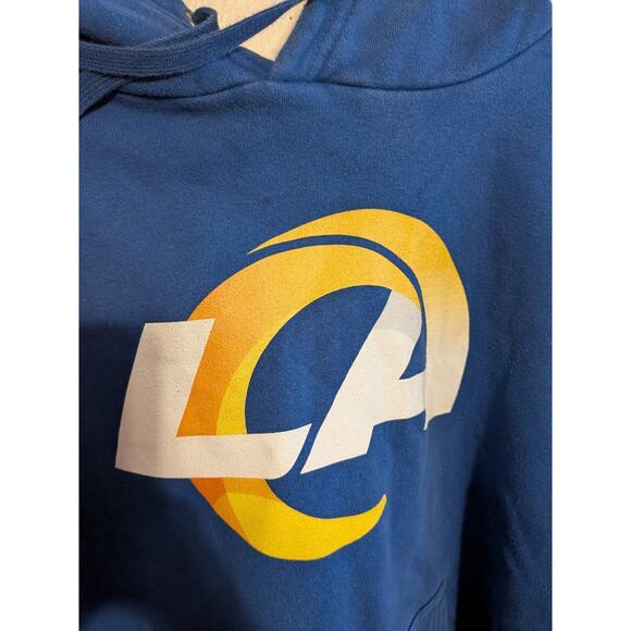 La rams football blue hoodie Aaron Donald 99 size 3XL - Picture 5 of 5